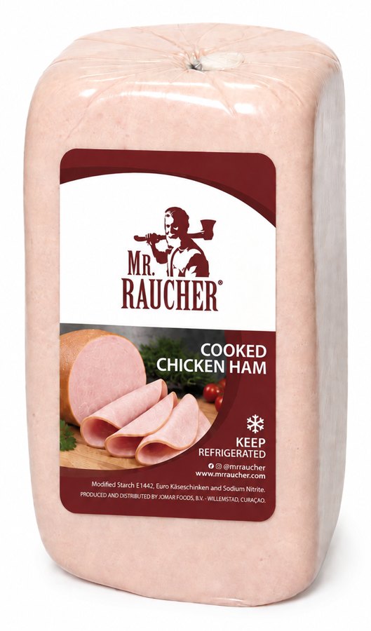 Cooked Chicken Ham — Mr. Raucher · Made in Curaçao