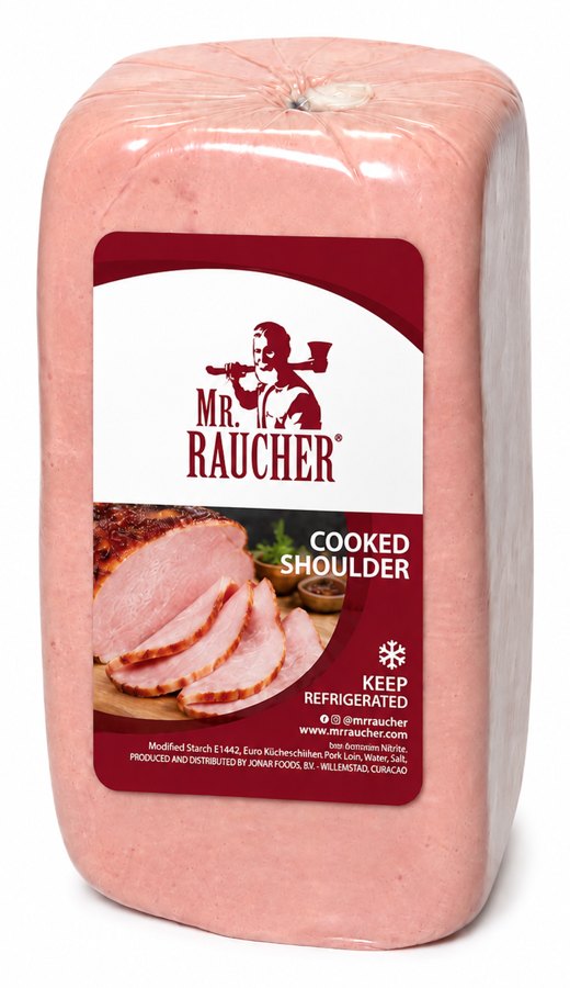 Cooked Shoulder — Mr. Raucher · Made in Curaçao