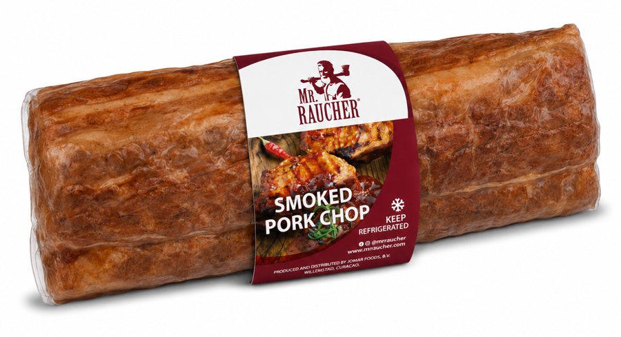 Smoked Pork Chop — Mr. Raucher · Made in Curaçao