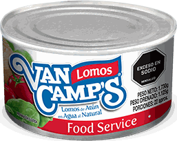 Tuna in Water · Food Service — Van Camps · Imported