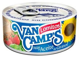 Tuna Loins in Oil — Van Camps · Imported