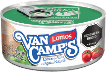 Tuna Loins in Water — Van Camps · Imported